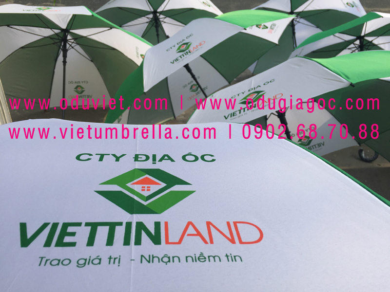 xưởng sản xuất ô dù cầm tay in logo quảng cáo